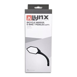 421151 LYNX Fahrradspiegel e-bike/pedelec (links) <-> 101 x 56 mm